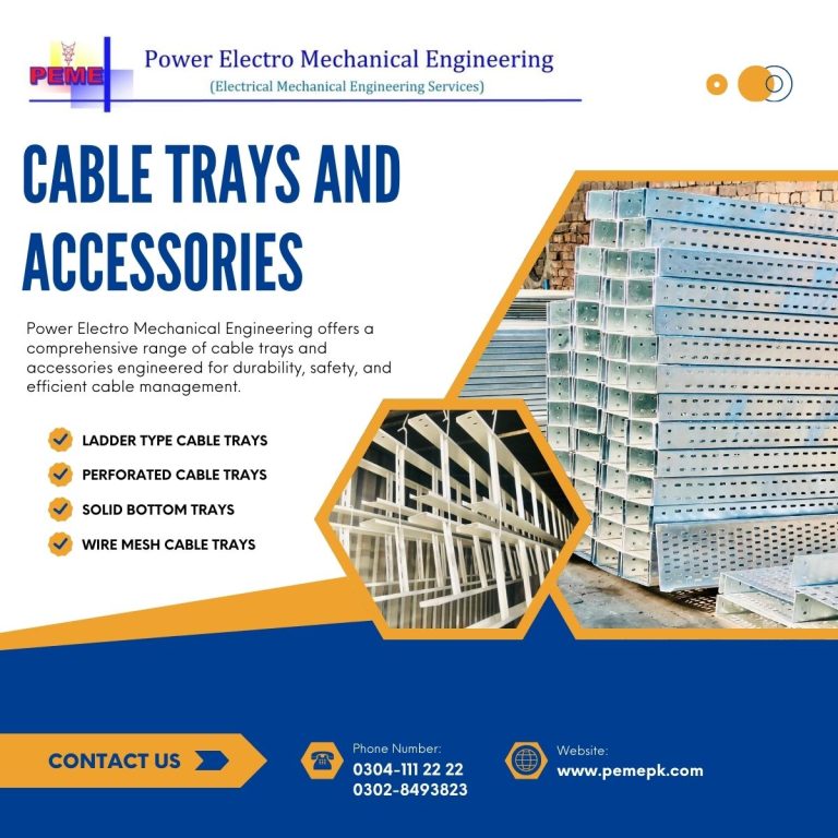 Cable tray manufacturer in pakistan