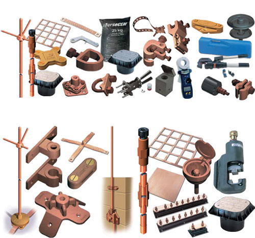 Earthing Lighting Material