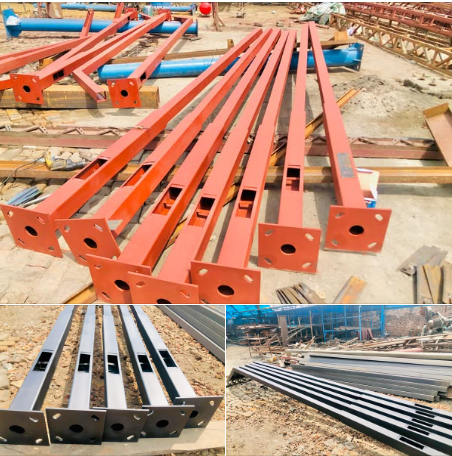 street lighting poles